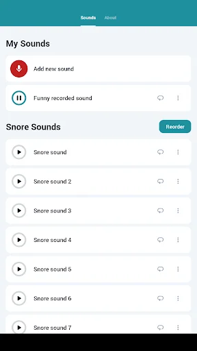 Snore Sounds ডাউনলোড করুন – ঘুমের জন্য সেরা সাউন্ডবোর্ড - Screenshot 7