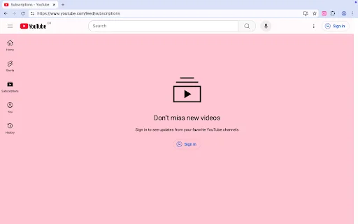 Pastel Pink YouTube ডাউনলোড করুন – সুন্দর প্যাস্টেল পিঙ্ক থিম উপভোগ করুন - Screenshot 3