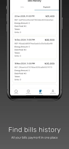 Abapower Nkeanyi ডাউনলোড করুন – বিদ্যুৎ বিল ও মিটার চেক - Screenshot 3
