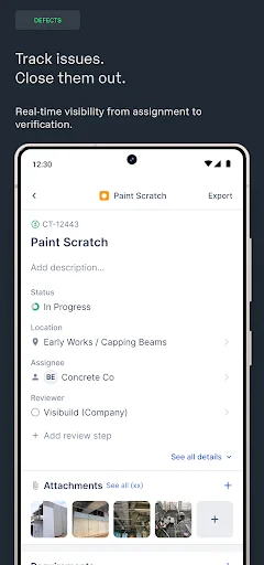 Visibuild ডাউনলোড করুন – কনস্ট্রাকশন প্রজেক্ট ম্যানেজমেন্ট অ্যাপ - Screenshot 4