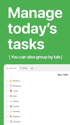Daily Checklist – Today’s Task ডাউনলোড করুন – সেরা প্রোডাক্টিভিটি অ্যাপ - Screenshot 9