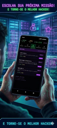 HackOs: Hacker Simulator ডাউনলোড করুন – সেরা হ্যাকিং গেম - Screenshot 3