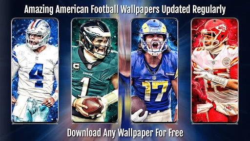 American Football Wallpapers ডাউনলোড করুন – সেরা এইচডি ব্যাকগ্রাউন্ড - Screenshot 1