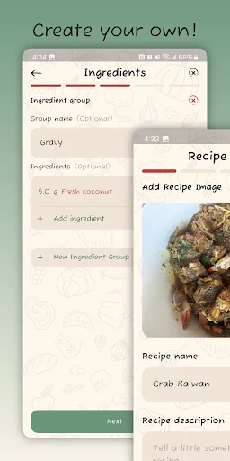 NaYa Chef ডাউনলোড করুন – সেরা ঘরোয়া রেসিপি অ্যাপ - Screenshot 2