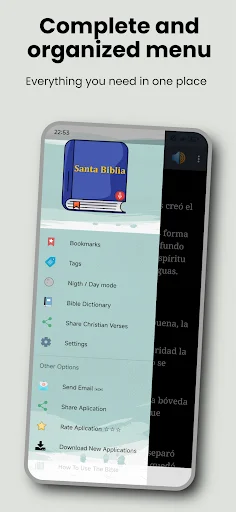 Reina Valera 1960 Bible ডাউনলোড করুন – অডিও ও অফলাইন ফিচার - Screenshot 2