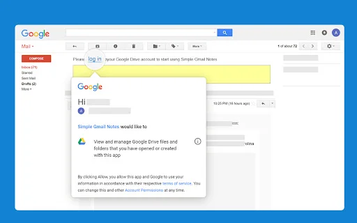 Simple Gmail Notes ডাউনলোড করুন – জিমেইল ইমেইলে নোট যোগ করার সেরা টুল - Screenshot 2
