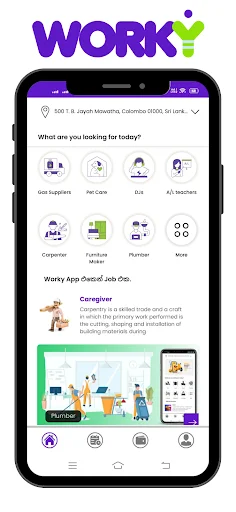 Worky Sri Lanka ডাউনলোড করুন – আপনার সব কাজের সহজ সমাধান - Screenshot 4