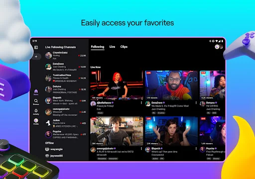 Twitch ডাউনলোড করুন – লাইভ স্ট্রিমিং এবং গেমিং কমিউনিটি - Screenshot 13