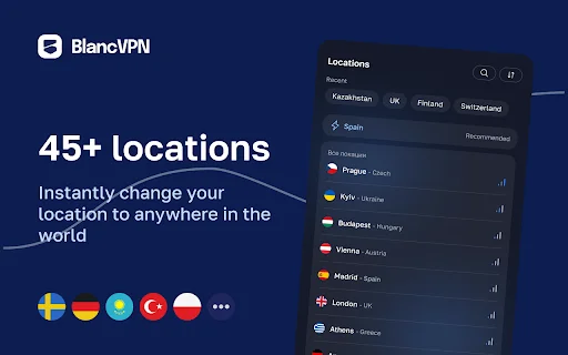 BlancVPN ডাউনলোড করুন – দ্রুত এবং নিরাপদ ভিপিএন প্রক্সি - Screenshot 2