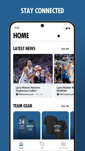 Minnesota Lynx অ্যাপ ডাউনলোড করুন – টিকিট ও সর্বশেষ আপডেট - Screenshot 4