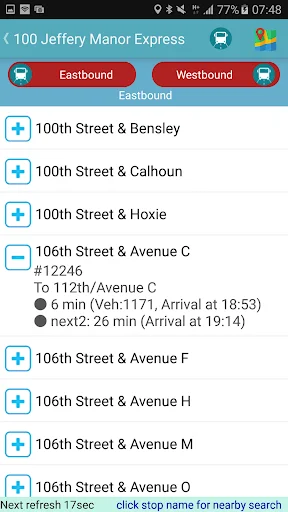 Chicago Bus Tracker ডাউনলোড করুন – CTA বাস ও ট্রেন ট্র্যাকিং - Screenshot 4