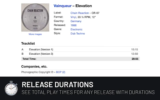 Discogs Enhancer ডাউনলোড করুন – ভিনাইল সংগ্রহের সেরা টুলস - Screenshot 5