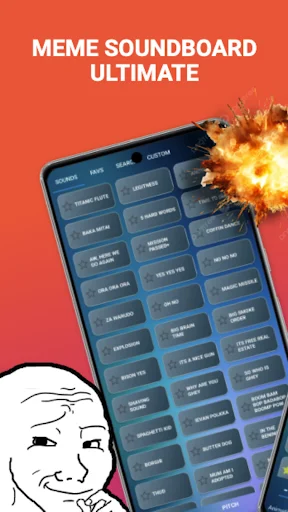 MEME Soundboard 2026 Ultimate ডাউনলোড করুন – সেরা ফানি সাউন্ড ইফেক্টস - Screenshot 13