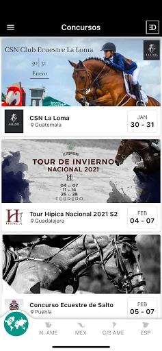 Equestrian Digital ডাউনলোড করুন – শো জাম্পিং রেজাল্ট ও আপডেট - Screenshot 1