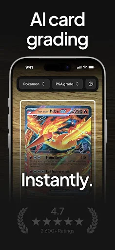Card Grader Pro ডাউনলোড করুন – এআই কার্ড গ্রেডিং অ্যাপ - Screenshot 1