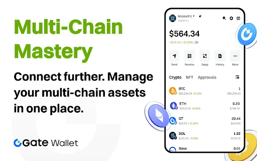 Gate Wallet ডাউনলোড করুন – সেরা Web3 ক্রিপ্টো ওয়ালেট ও ব্রাউজার এক্সটেনশন - Screenshot 2
