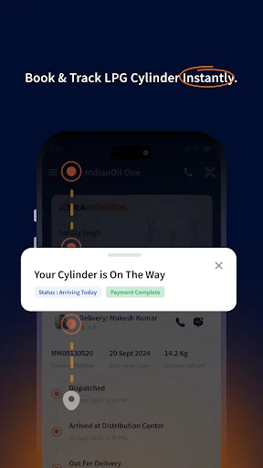 IndianOil ONE ডাউনলোড করুন – ইন্ডেন গ্যাস বুকিং ও পরিষেবা - Screenshot 3