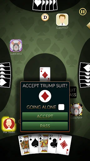 Euchre Ultimate ডাউনলোড করুন – সেরা অনলাইন কার্ড গেম এখন খেলুন - Screenshot 2