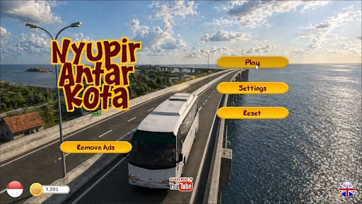 Bus Driving Around Java Island ডাউনলোড করুন – সেরা বাস সিমুলেশন গেম - Screenshot 1