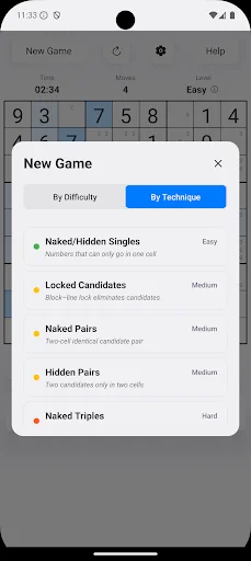 Sudoku Trainer ডাউনলোড করুন – সুডোকু সমাধান কৌশল শিখুন - Screenshot 4