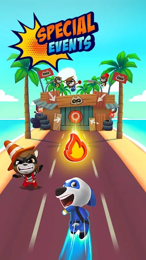 Talking Tom: Hero Dash Run ডাউনলোড করুন – সেরা অ্যাকশন গেম - Screenshot 4