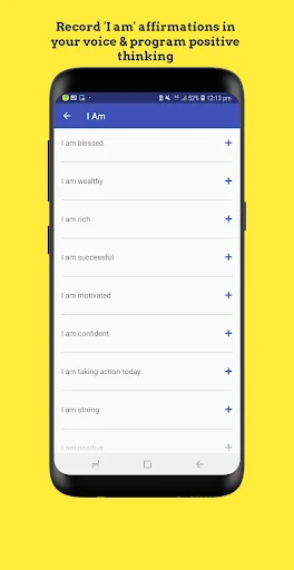 Creation – Voice Affirmations অ্যাপ ডাউনলোড করুন – নিজের কণ্ঠে অ্যাফার্মেশন শুনুন - Screenshot 7