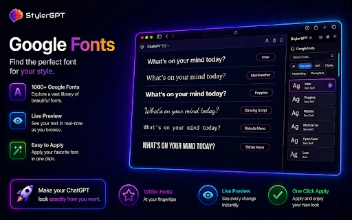 StylerGPT ডাউনলোড করুন – ChatGPT-এর জন্য সেরা থিম ও টুলস - Screenshot 4