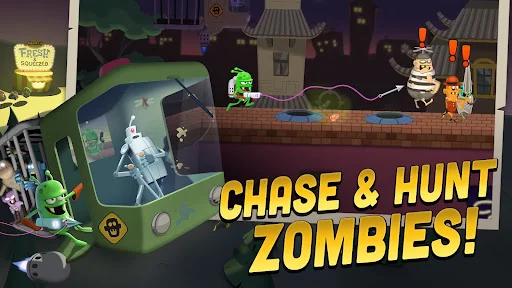 Zombie Catchers ডাউনলোড করুন – জম্বি শিকার ও জুস তৈরির সেরা গেম - Screenshot 7