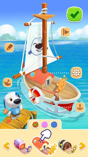 My Talking Hank: Islands ডাউনলোড করুন – সেরা ভার্চুয়াল পেট গেম - Screenshot 14
