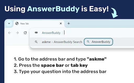 AnswerBuddy ডাউনলোড করুন – ব্রাউজারে AI এর মাধ্যমে দ্রুত উত্তর পান - Screenshot 1