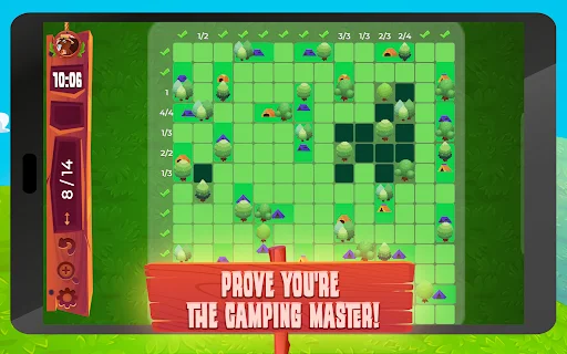 Real Tents & Trees ডাউনলোড করুন – সেরা লজিক পাজল গেম - Screenshot 13