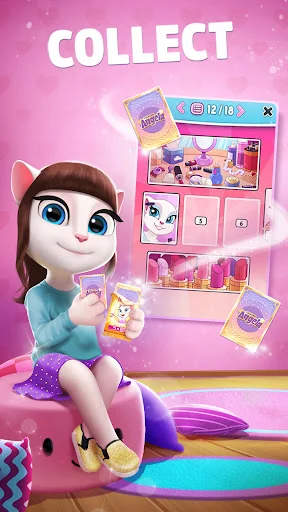 My Talking Angela ডাউনলোড করুন – সেরা ভার্চুয়াল পেট গেম - Screenshot 5