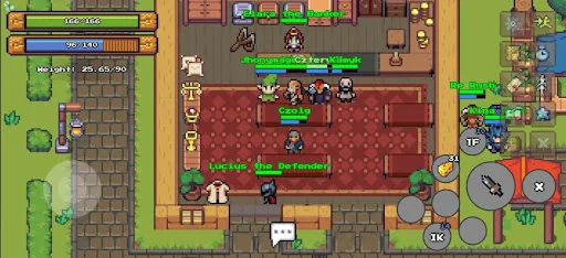 Definya: 2D MMORPG ডাউনলোড করুন – সেরা পিক্সেল অনলাইন গেম - Screenshot 9