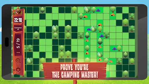 Real Tents & Trees ডাউনলোড করুন – সেরা লজিক পাজল গেম - Screenshot 1