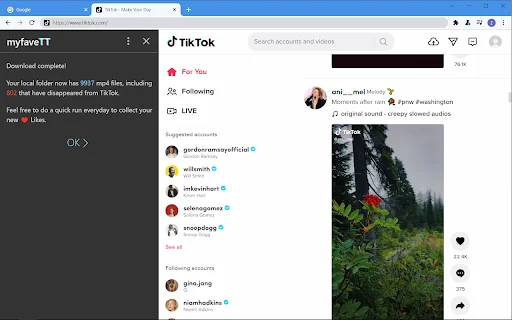 myfaveTT ডাউনলোড করুন – TikTok ভিডিও সেভ করার সেরা টুল - Screenshot 3