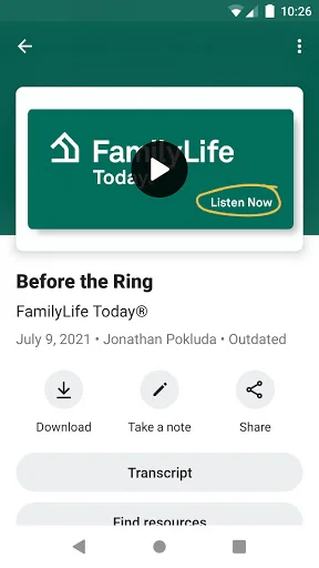 FamilyLife অ্যাপ ডাউনলোড করুন – পারিবারিক সম্পর্ক ও আধ্যাত্মিক উন্নতির সেরা মাধ্যম - Screenshot 3
