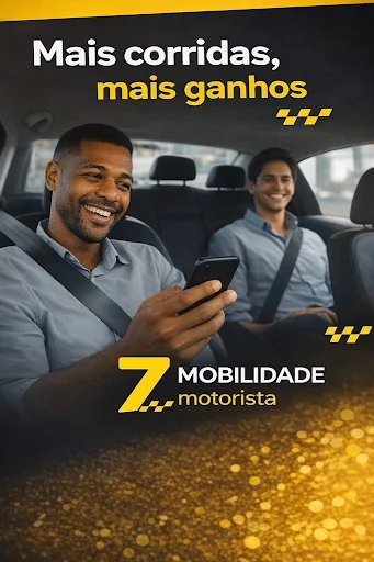 7 Mobilidade – Passageiros ডাউনলোড করুন | দ্রুত এবং নিরাপদ যাত্রা - Screenshot 1