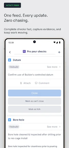 Visibuild ডাউনলোড করুন – কনস্ট্রাকশন প্রজেক্ট ম্যানেজমেন্ট অ্যাপ - Screenshot 5