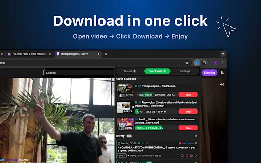 MAX Video Downloader ডাউনলোড করুন – HLS, DASH ও MP4 ভিডিওর জন্য সেরা টুল - Screenshot 2