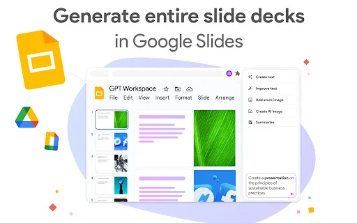 GPT Workspace ডাউনলোড করুন – Google Sheets ও Docs-এ AI ব্যবহার করুন - Screenshot 4