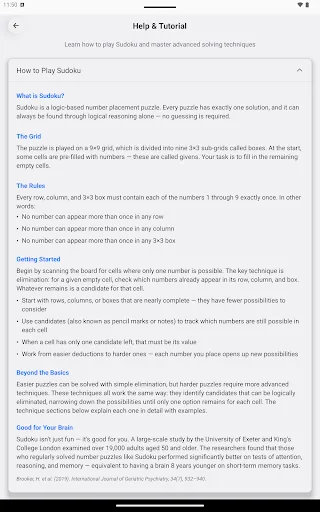 Sudoku Trainer ডাউনলোড করুন – সুডোকু সমাধান কৌশল শিখুন - Screenshot 14