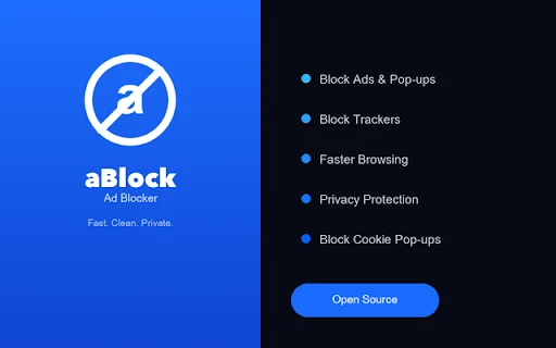 aBlock – Ad Blocker ডাউনলোড করুন – বিজ্ঞাপন ও ট্র্যাকার মুক্ত ব্রাউজিং - Screenshot 5