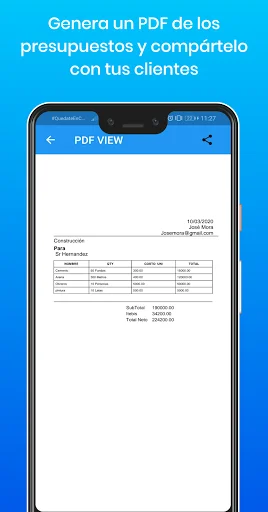 Budget Invoices Template ডাউনলোড করুন – পেশাদার ইনভয়েস তৈরি করুন - Screenshot 15
