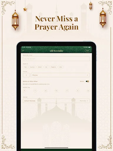 Prayer Time: Qibla, Azan & Dua ডাউনলোড করুন – সঠিক নামাজের সময় - Screenshot 14