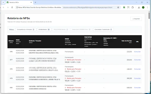Baixar NFSe ডাউনলোড করুন – NFSe XML এবং PDF স্বয়ংক্রিয়ভাবে ডাউনলোড - Screenshot 3