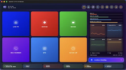Smart IPTV Stream Pro ডাউনলোড করুন – এআই প্রযুক্তির সেরা প্লেয়ার - Screenshot 9