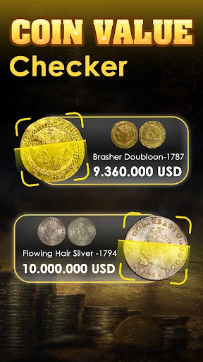 Coin Value – Coin Identifier ডাউনলোড করুন – কয়েন স্ক্যানার - Screenshot 1