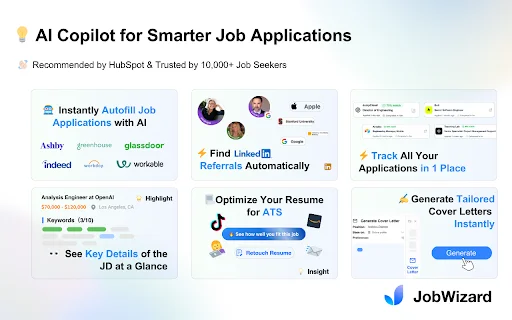 JobWizard ডাউনলোড করুন – AI দিয়ে দ্রুত চাকরির আবেদন করুন - Screenshot 2