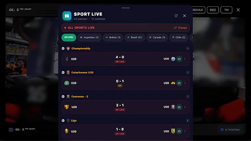 Smart IPTV Stream Pro ডাউনলোড করুন – এআই প্রযুক্তির সেরা প্লেয়ার - Screenshot 3