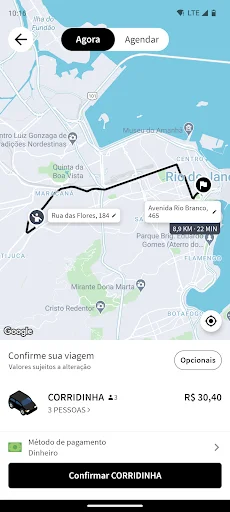 Corridinha Mobilidade Urbana ডাউনলোড করুন – দ্রুত এবং নিরাপদ যাত্রা - Screenshot 3